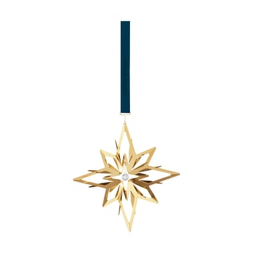 2024 Weihnachtsanhänger Stern - Vergoldet - Georg Jensen