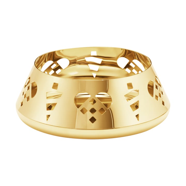 2025 Blockkerzenhalter - Goldplattierter Edelstahl - Georg Jensen