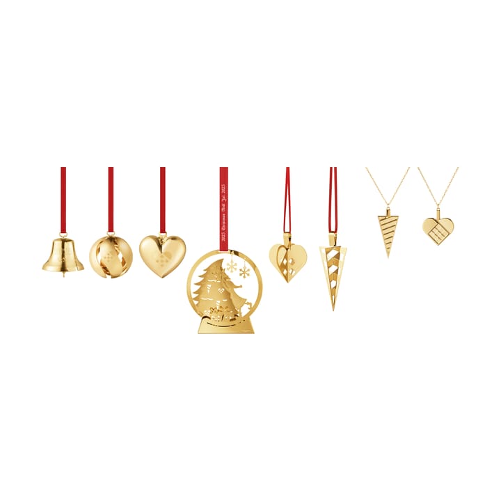 2025 Geschenkset 8-teilig - Goldplattierter Edelstahl - Georg Jensen