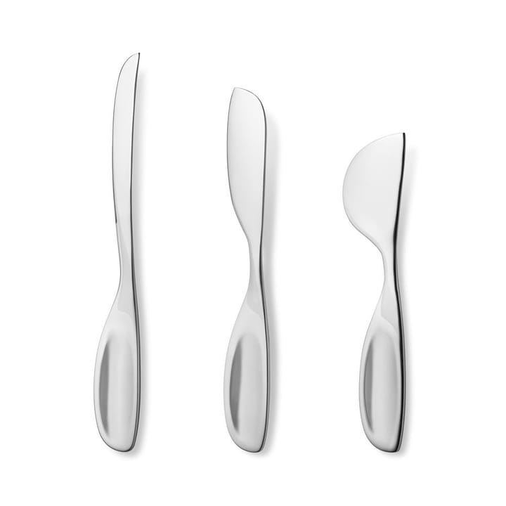 Alfredo Käsemesser-Set - 3 Teile - Georg Jensen