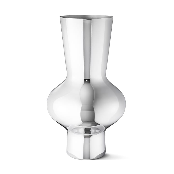 Alfredo Vase Edelstahl - Groß, 47cm - Georg Jensen