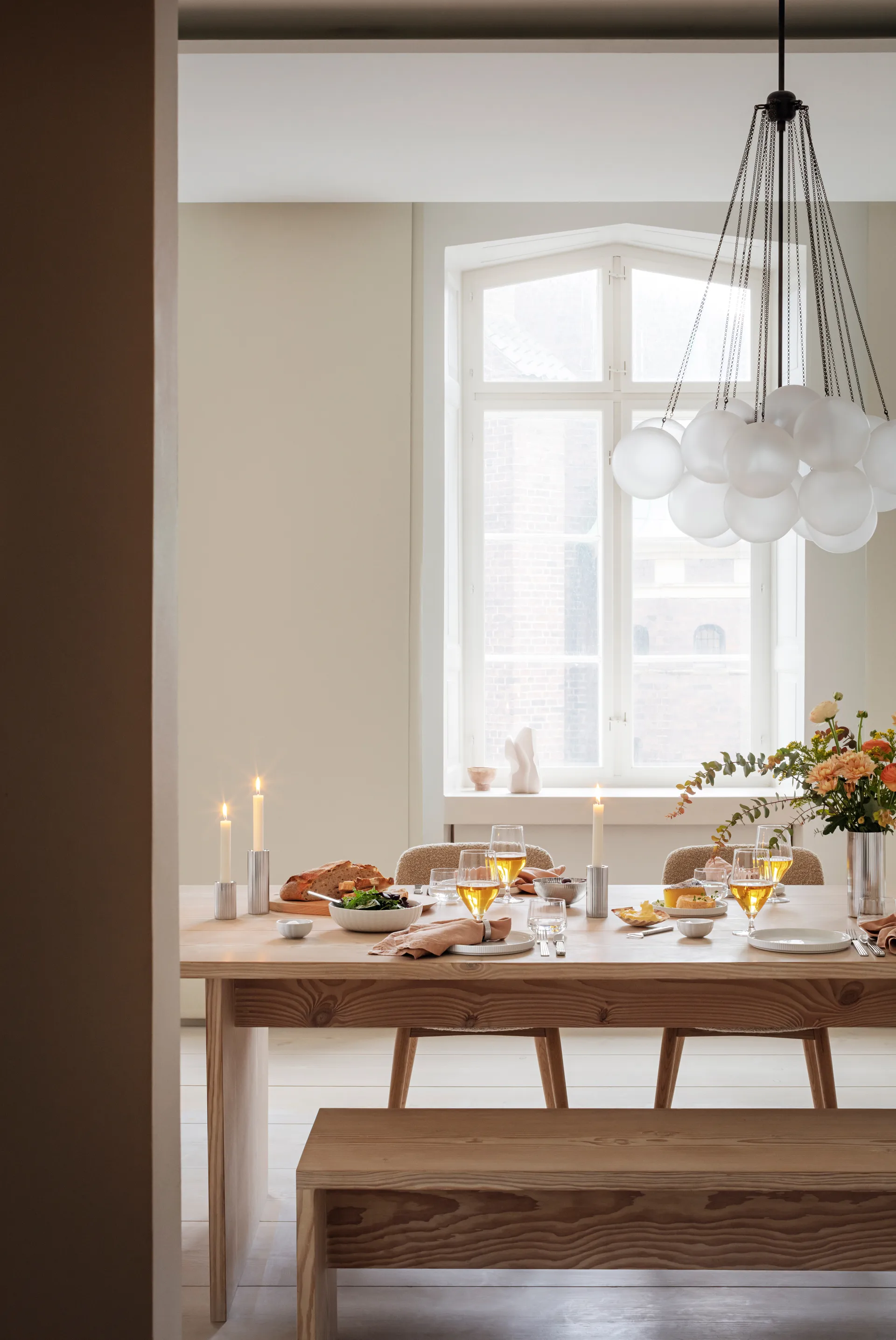 Bernadotte Bierglas 52 cl 6er Pack, Klar Georg Jensen