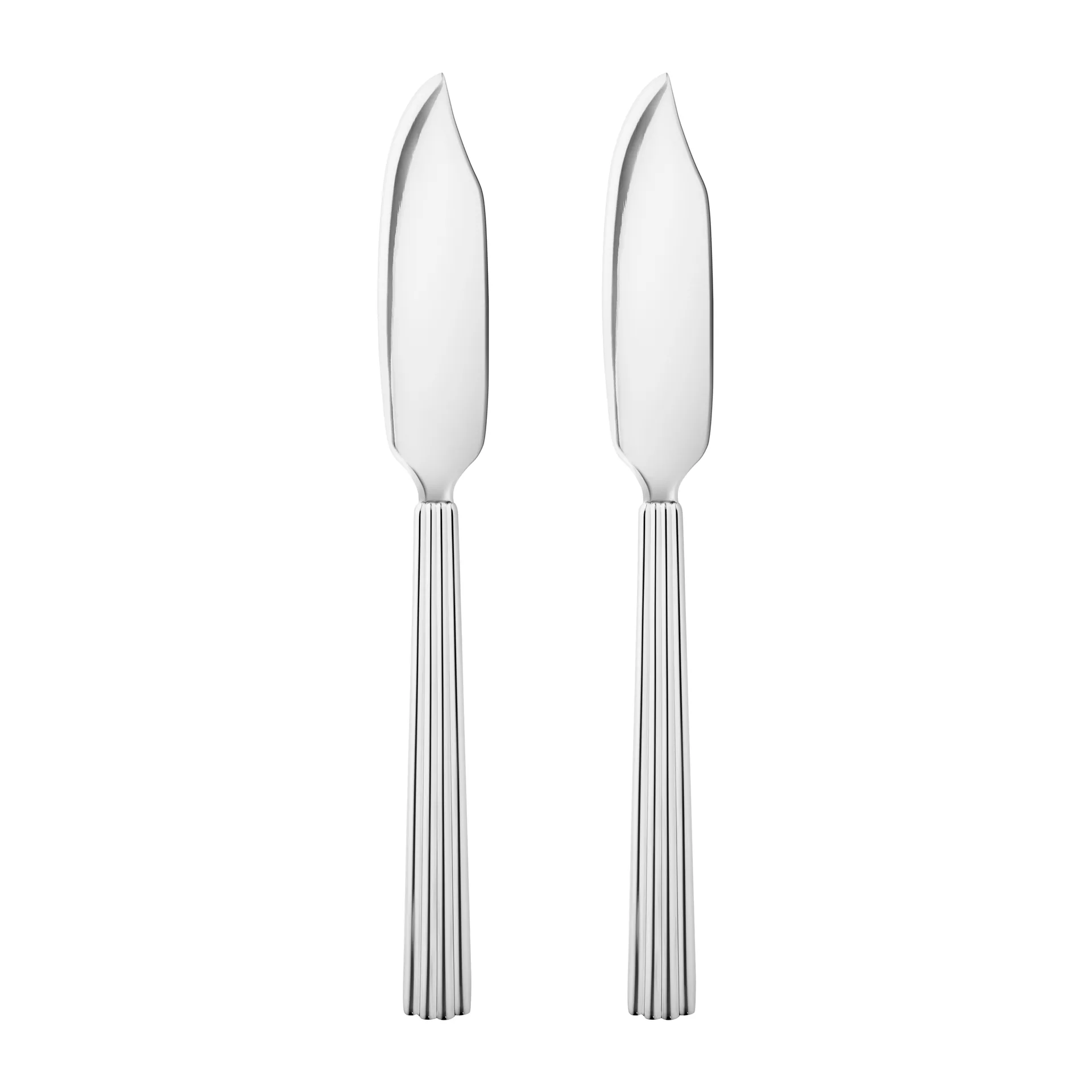 Bernadotte Fischmesser 2er Pack, Edelstahl Georg Jensen