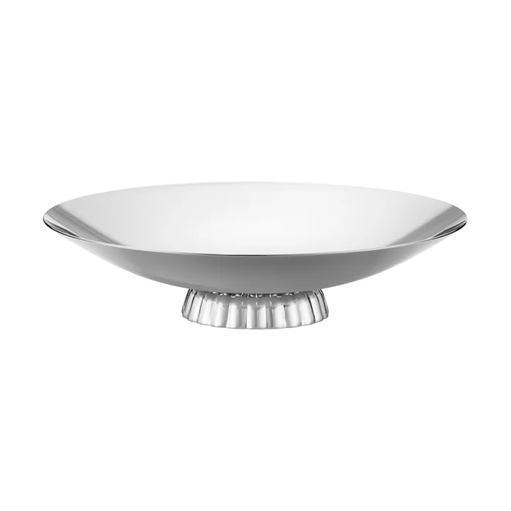 Bernadotte niedriges Servierplatte - Edelstahl, Ø28 cm - Georg Jensen