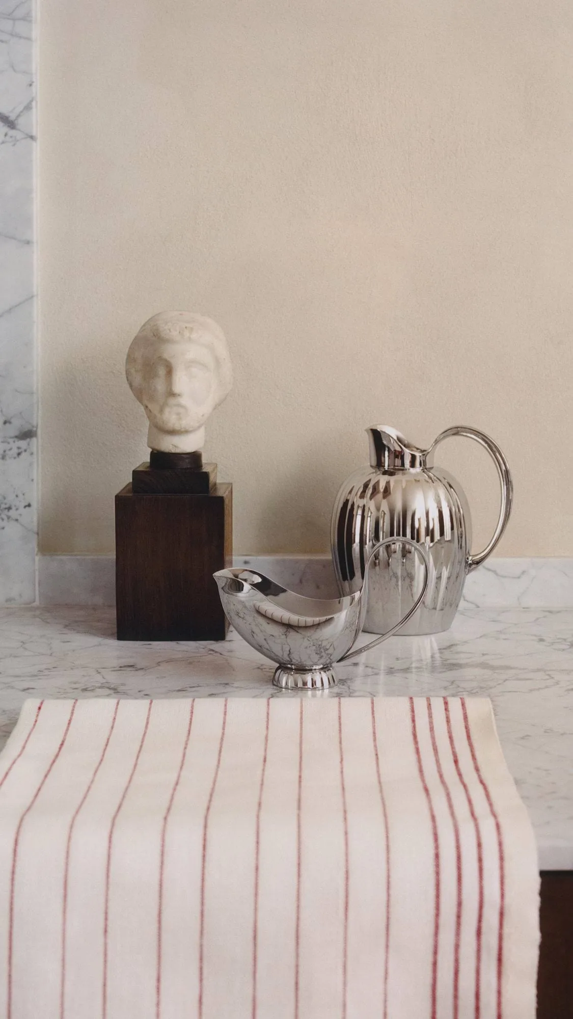 Bernadotte Sauciere, Edelstahl, 33 cl Georg Jensen