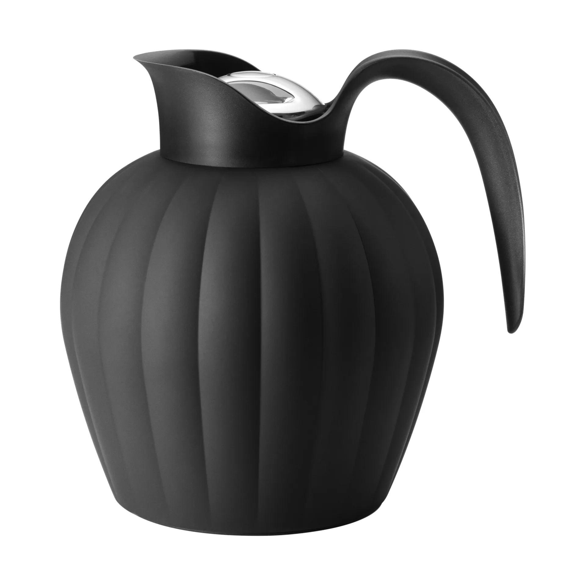 Bernadotte Thermoskanne 0,8 L, Midnight Black Georg Jensen