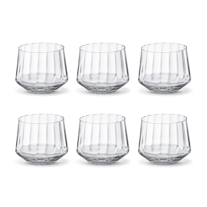 Bernadotte Wasserglas flach 25cl 6er Pack - Kristallin - Georg Jensen