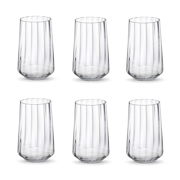 Bernadotte Wasserglas hoch 38cl 6er Pack - Kristallin - Georg Jensen