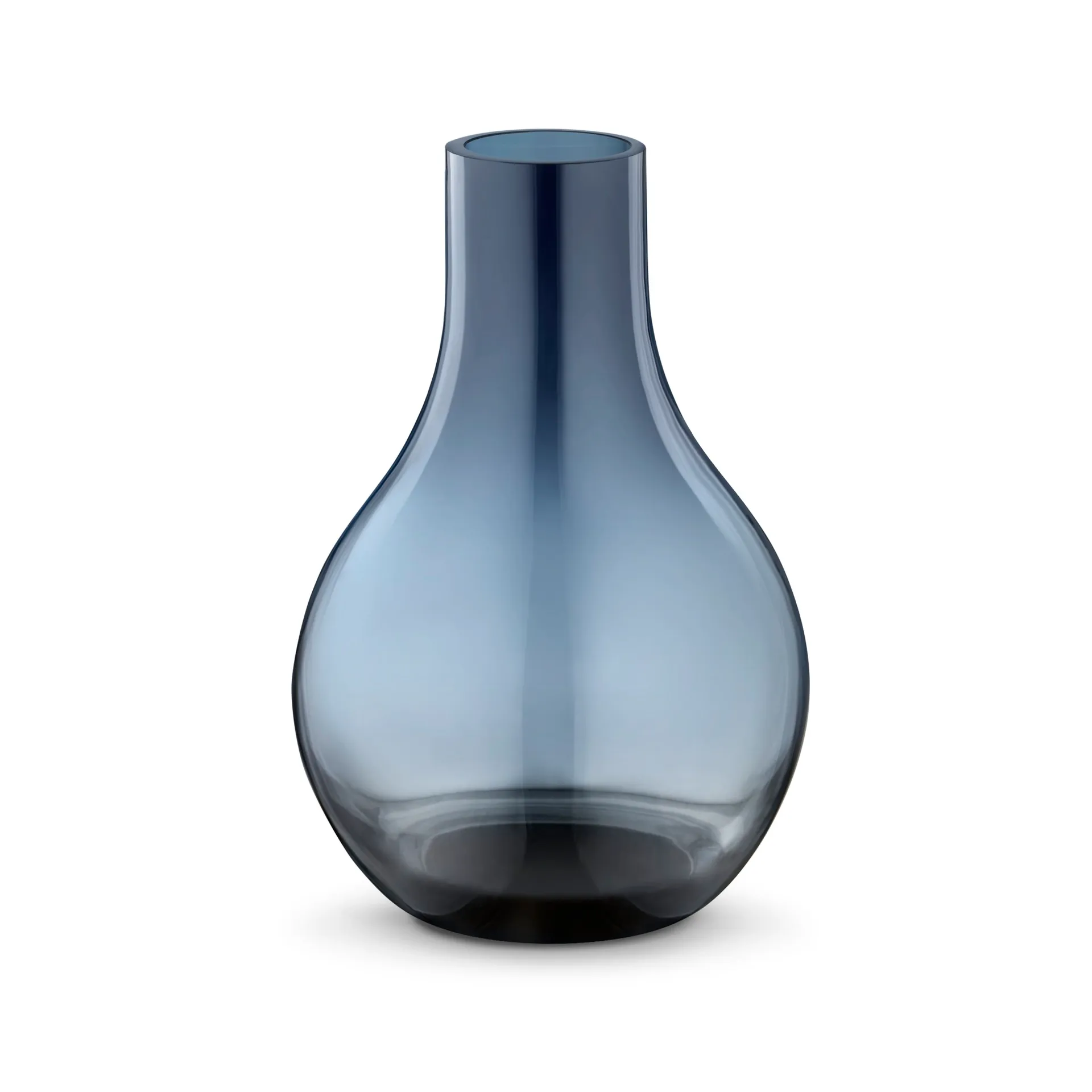 Cafu Glasvase blau, Mini, 14,8cm Georg Jensen