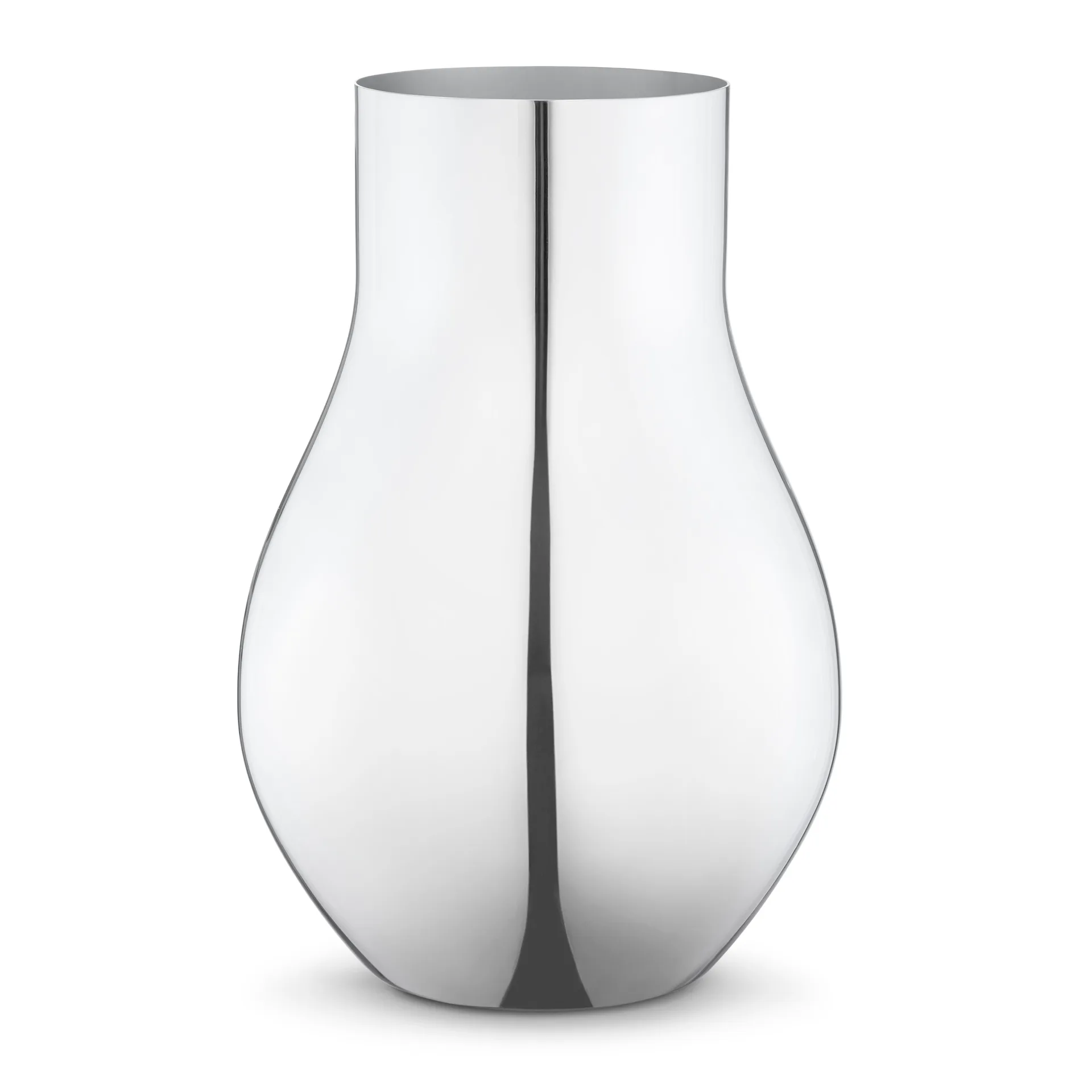 Cafu Vase Edelstahl, Mittel, 30cm Georg Jensen