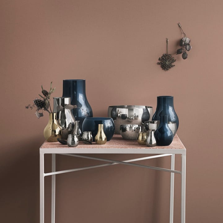 Cafu Vase vergoldet - XS, 14,8cm - Georg Jensen