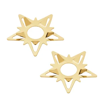 Classic christmas Kerzenmanschetten Stern 2er Pack - Gold - Georg Jensen