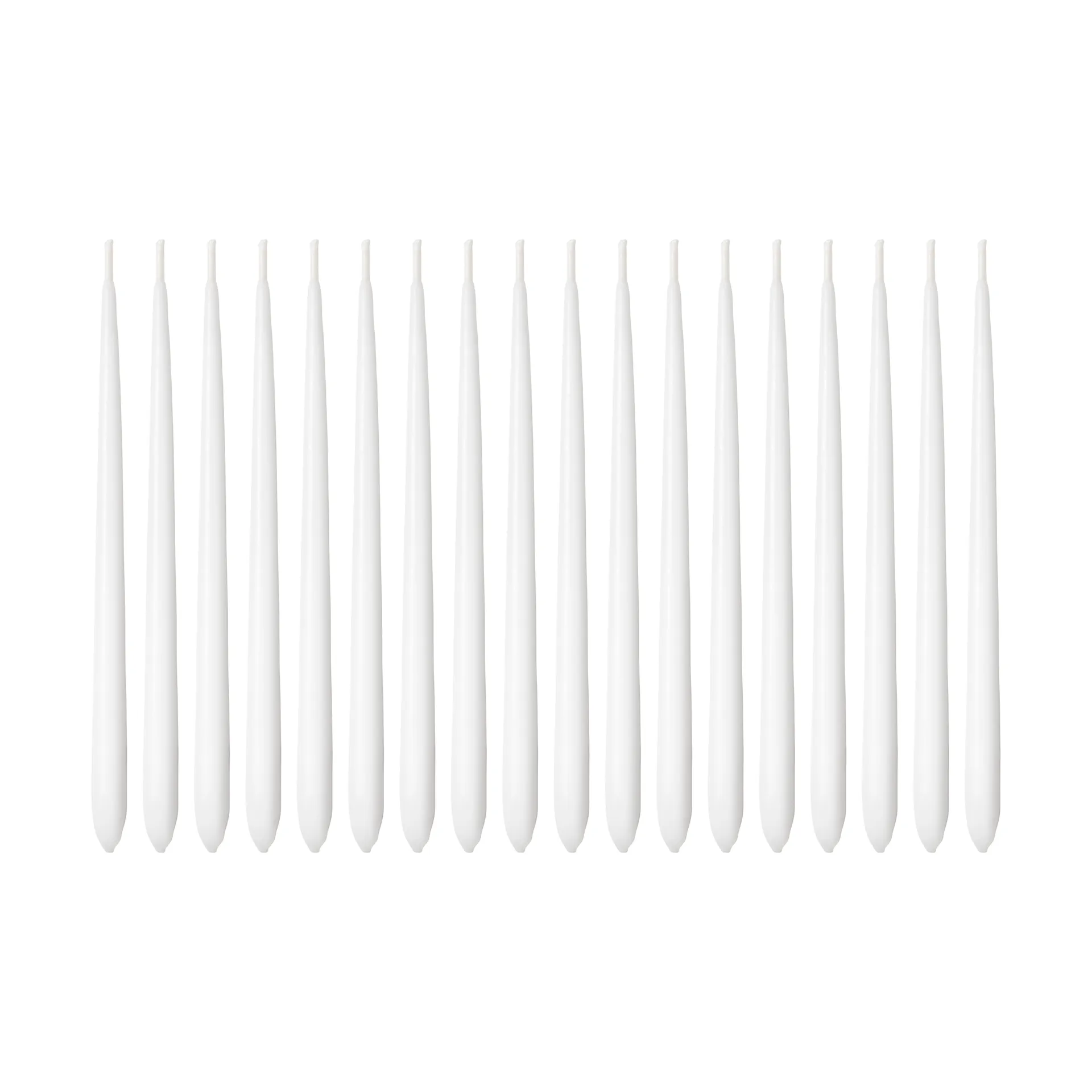 Cobra Chanukka-Kerzen im 18er-Pack, Weiß Georg Jensen