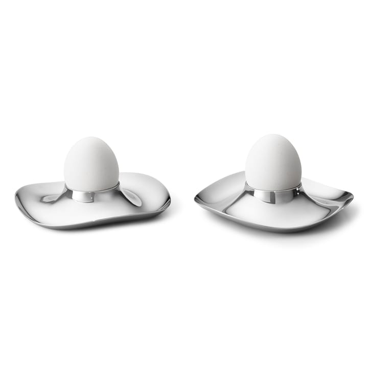 Cobra Eierbecher 2er Pack - Edelstahl - Georg Jensen