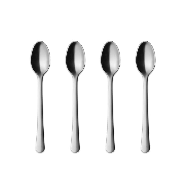 Copenhagen matt Tee-und Kaffeelöffel - 4er Pack - Georg Jensen