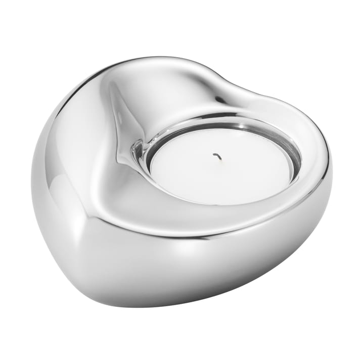 Georg Jensen Herz Windlicht - Edelstahl - Georg Jensen