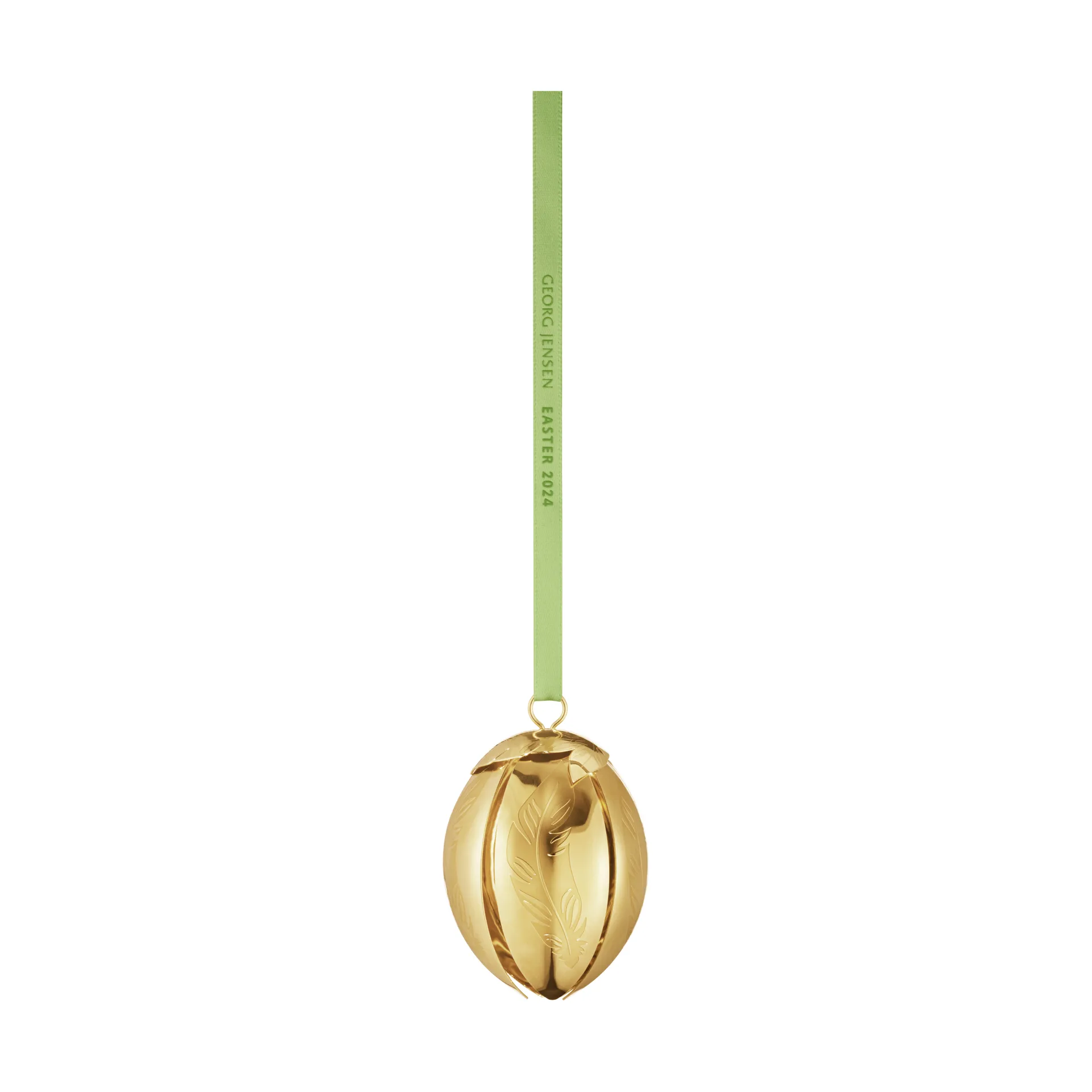 Georg Jensen Ostereier-Anhänger 2024, 18 K vergoldet Georg Jensen