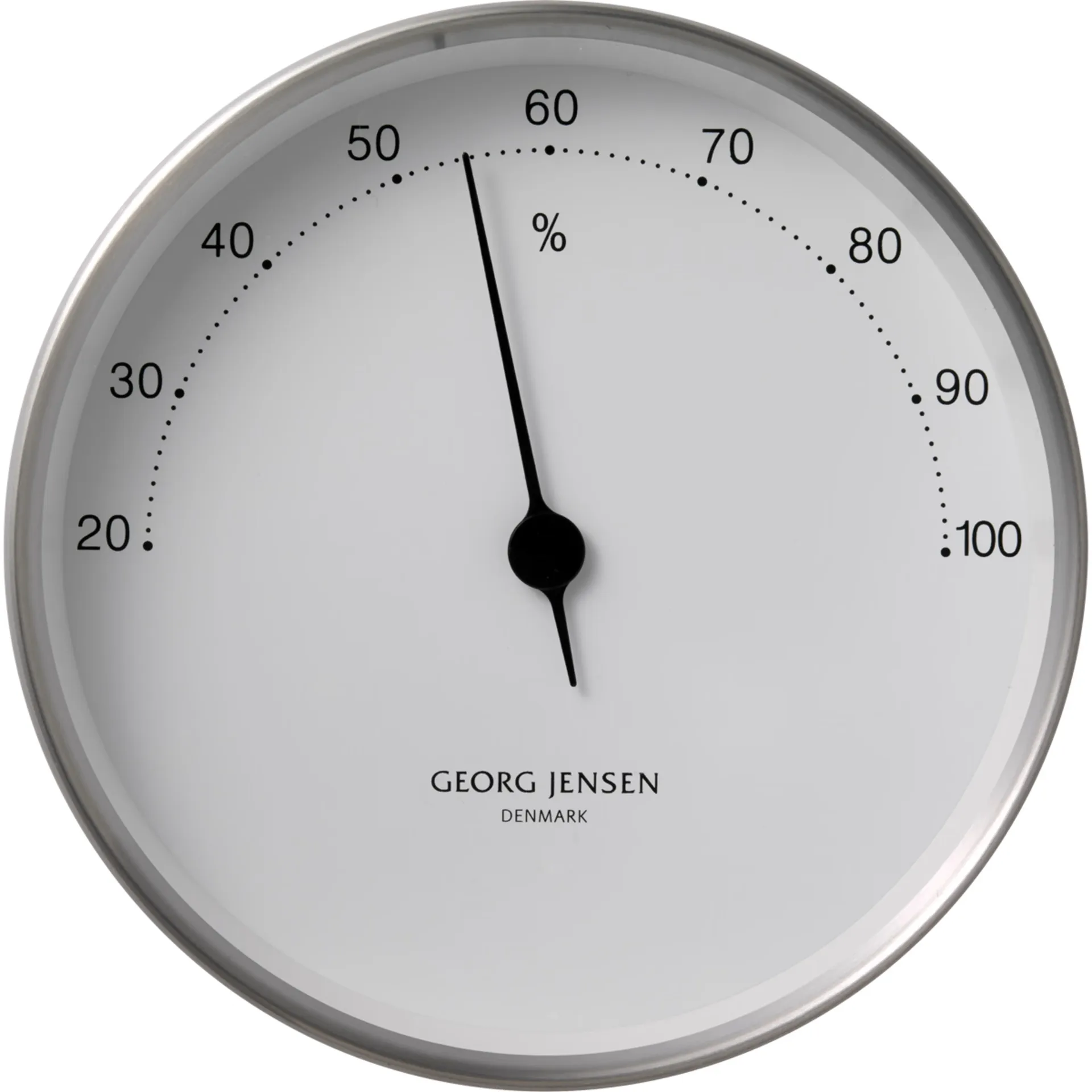 Henning Koppel Hygrometer 10 cm, Weiß Georg Jensen