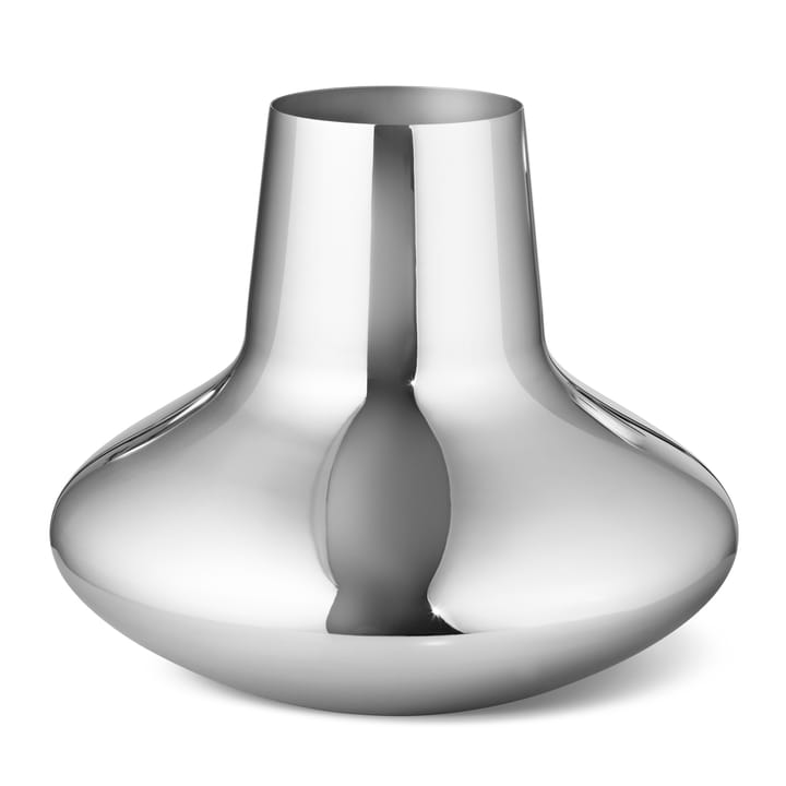 Henning Koppel Vase Edelstahl - Groß, 22,2cm - Georg Jensen