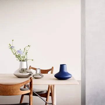 Henning Koppel Vase Edelstahl - Klein, 12,4cm - Georg Jensen