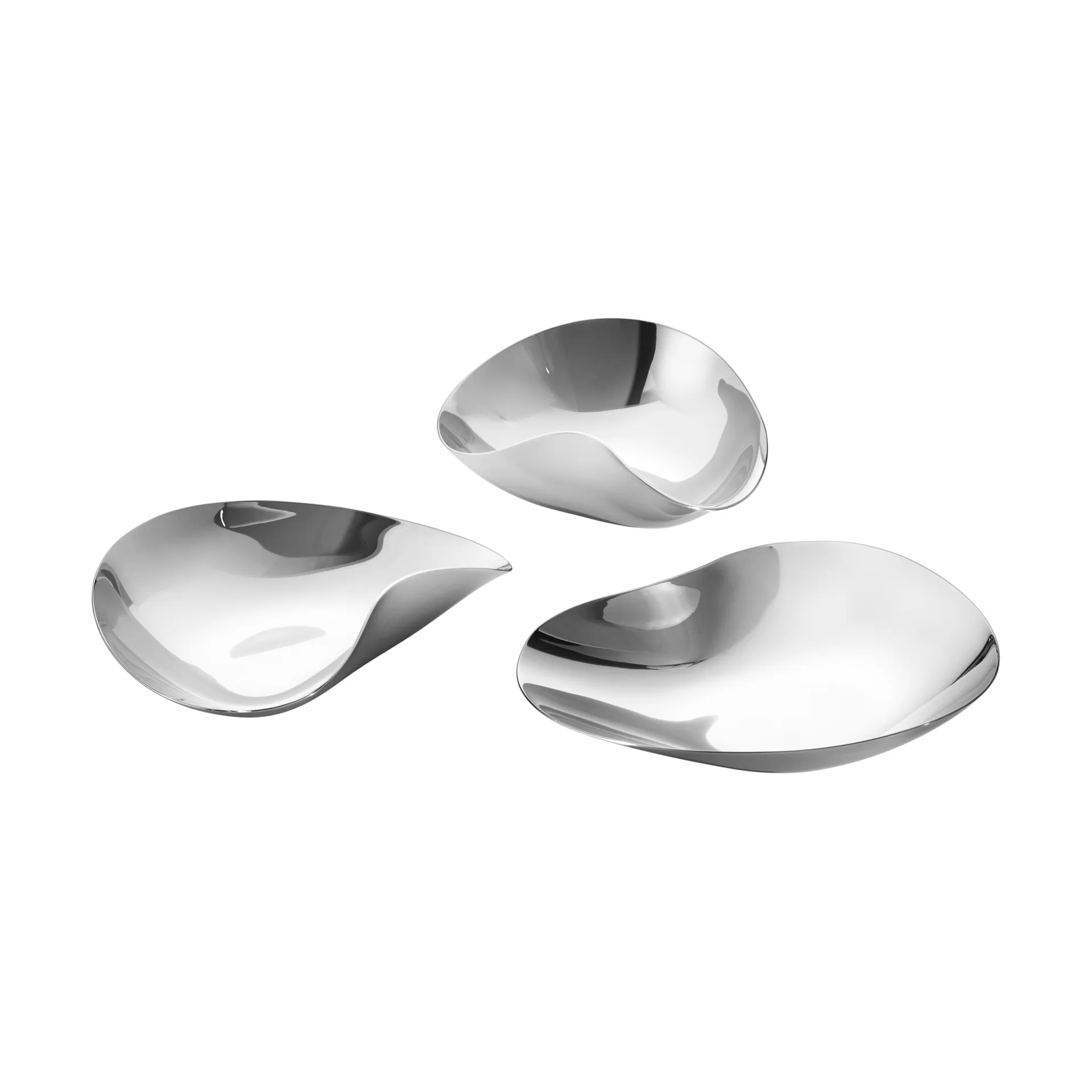 Indulgence Snackschale 3 Teile, Edelstahl Georg Jensen