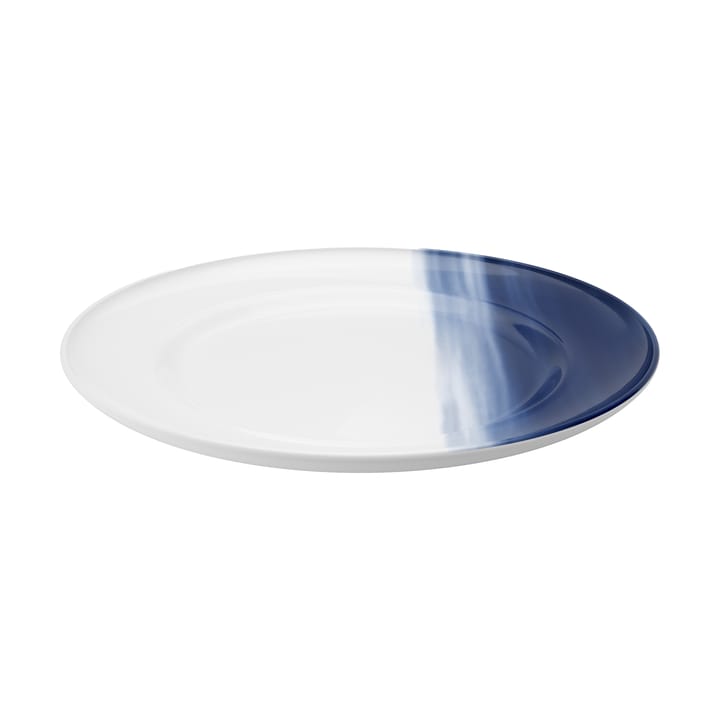 Koppel Dinnerteller dekor �Ø27 cm - Weiß-Blau - Georg Jensen