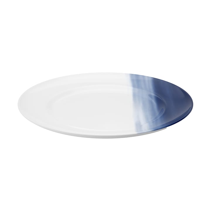 Koppel Lunchteller dekor Ø22 cm - Weiß-Blau - Georg Jensen