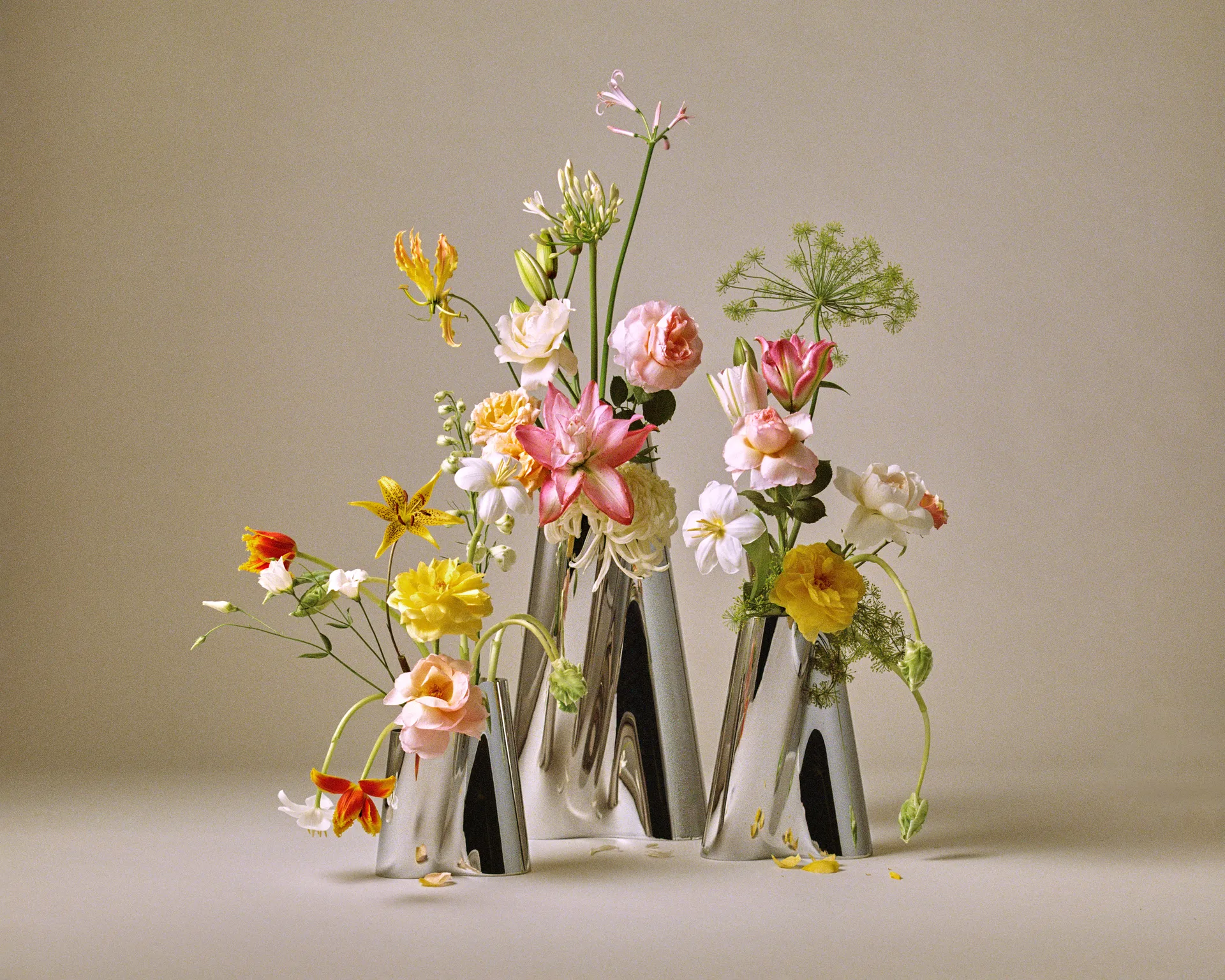 Lituus Bodenvas 49,8 cm, Edelstahl Georg Jensen