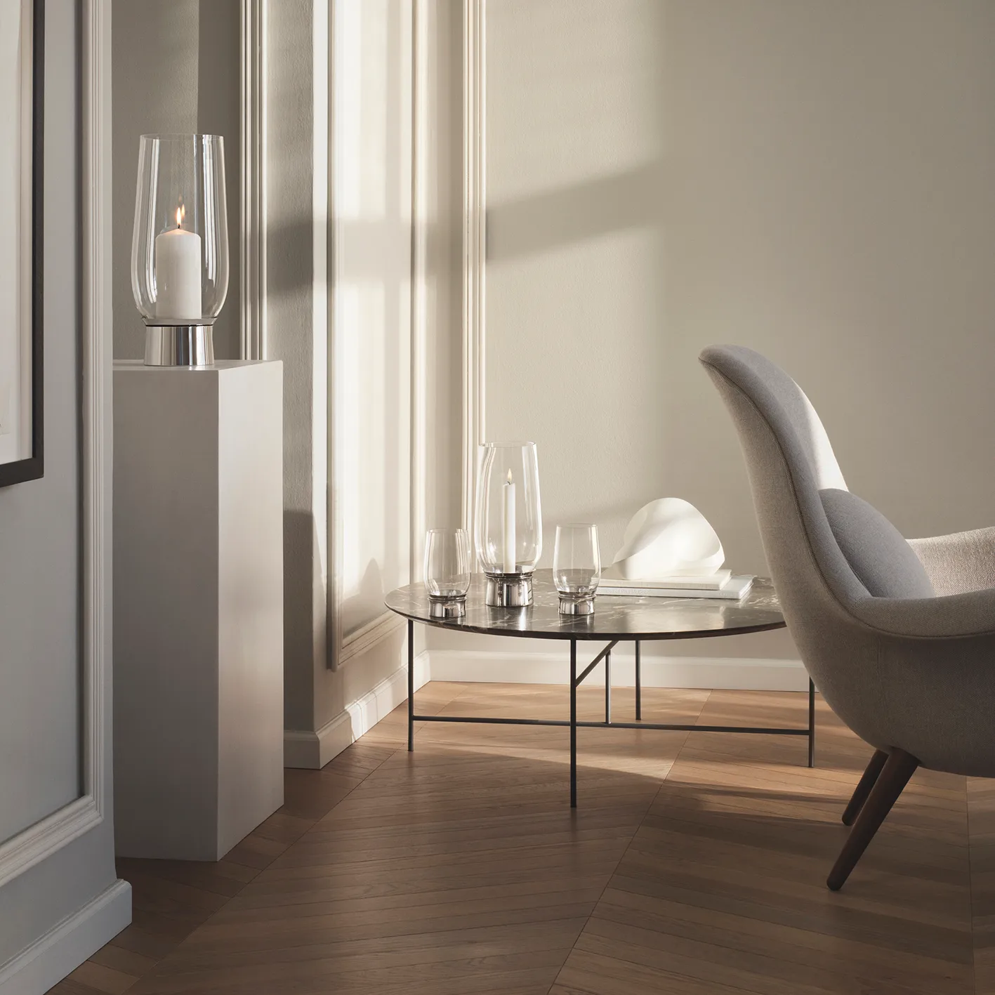 Lumis Kerzenhalter, Groß Georg Jensen