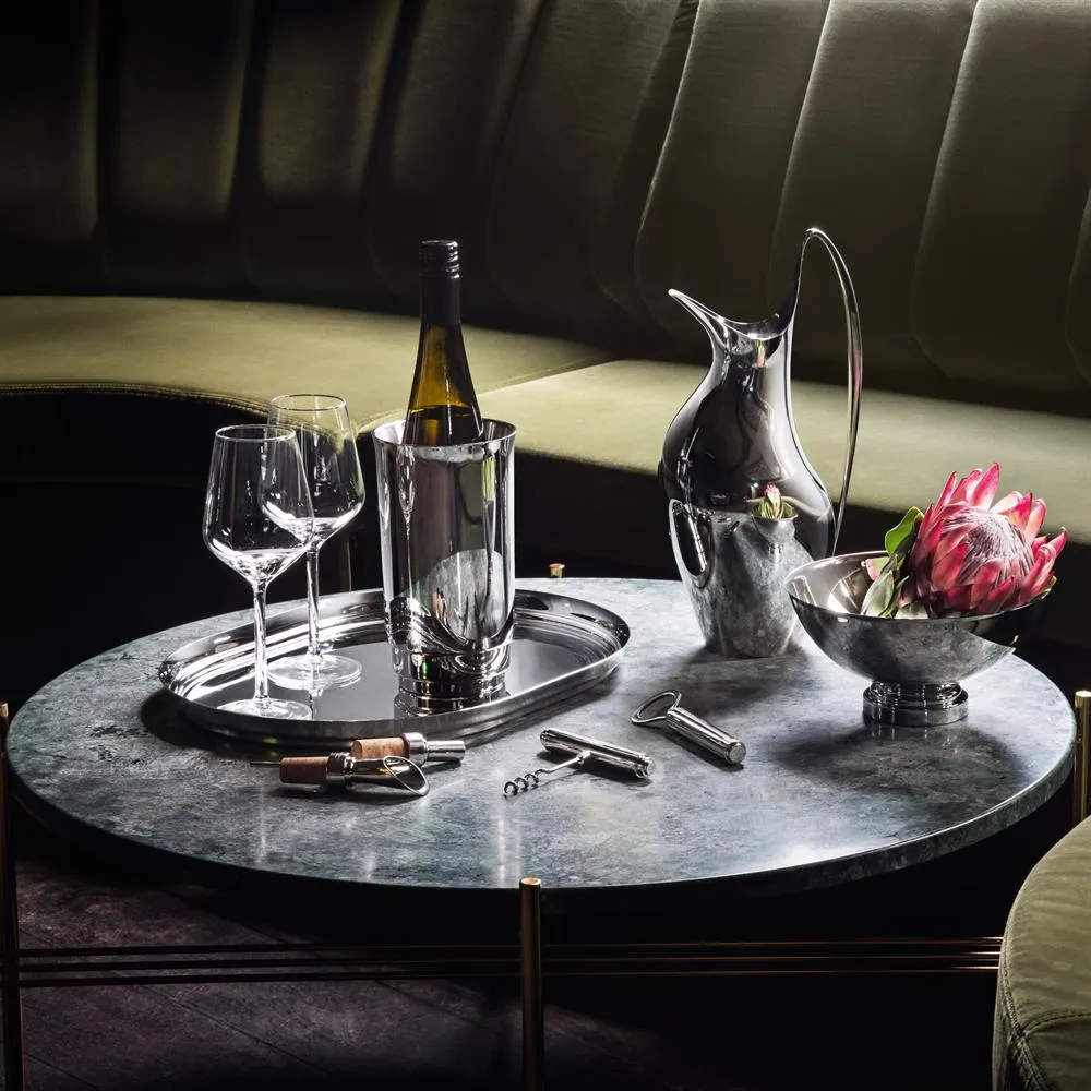 Manhattan Weinkühler, Edelstahl Georg Jensen