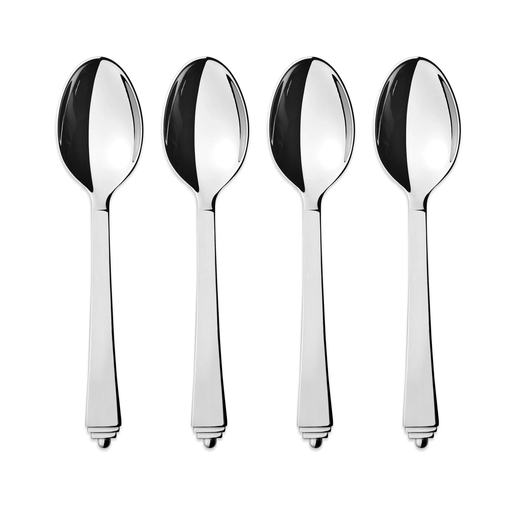 Pyramid Dessertlöffel, 4er Pack Georg Jensen