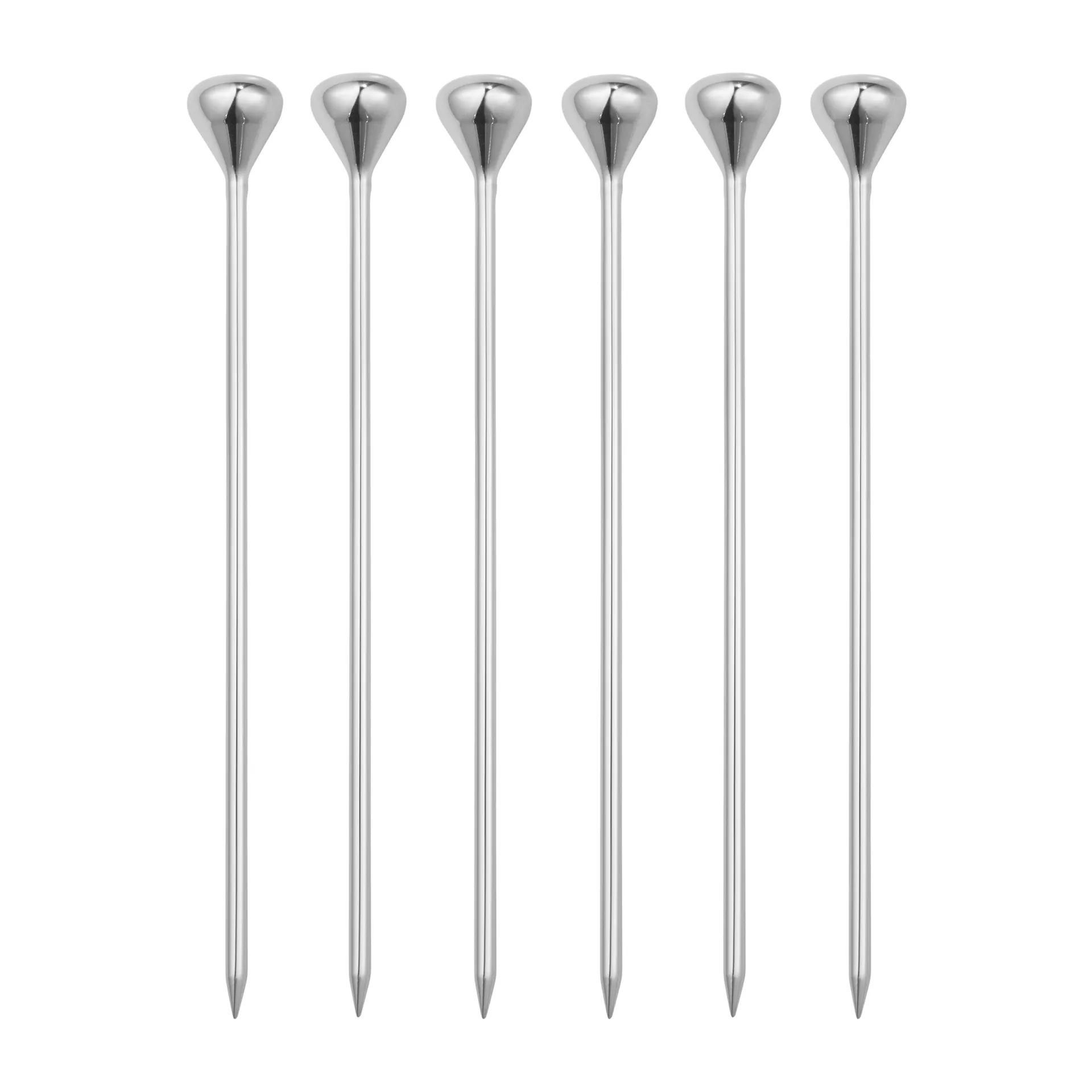 Sky Cocktail-Sticks 6er Pack, Edelstahl Georg Jensen