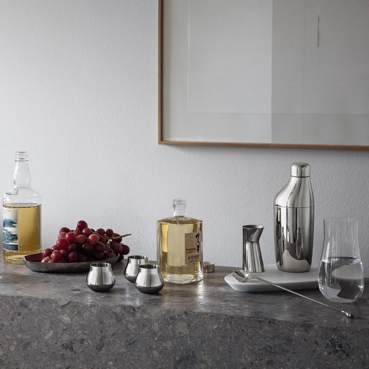 Sky Schnapsglas 8cl 2er Pack - Edelstahl - Georg Jensen