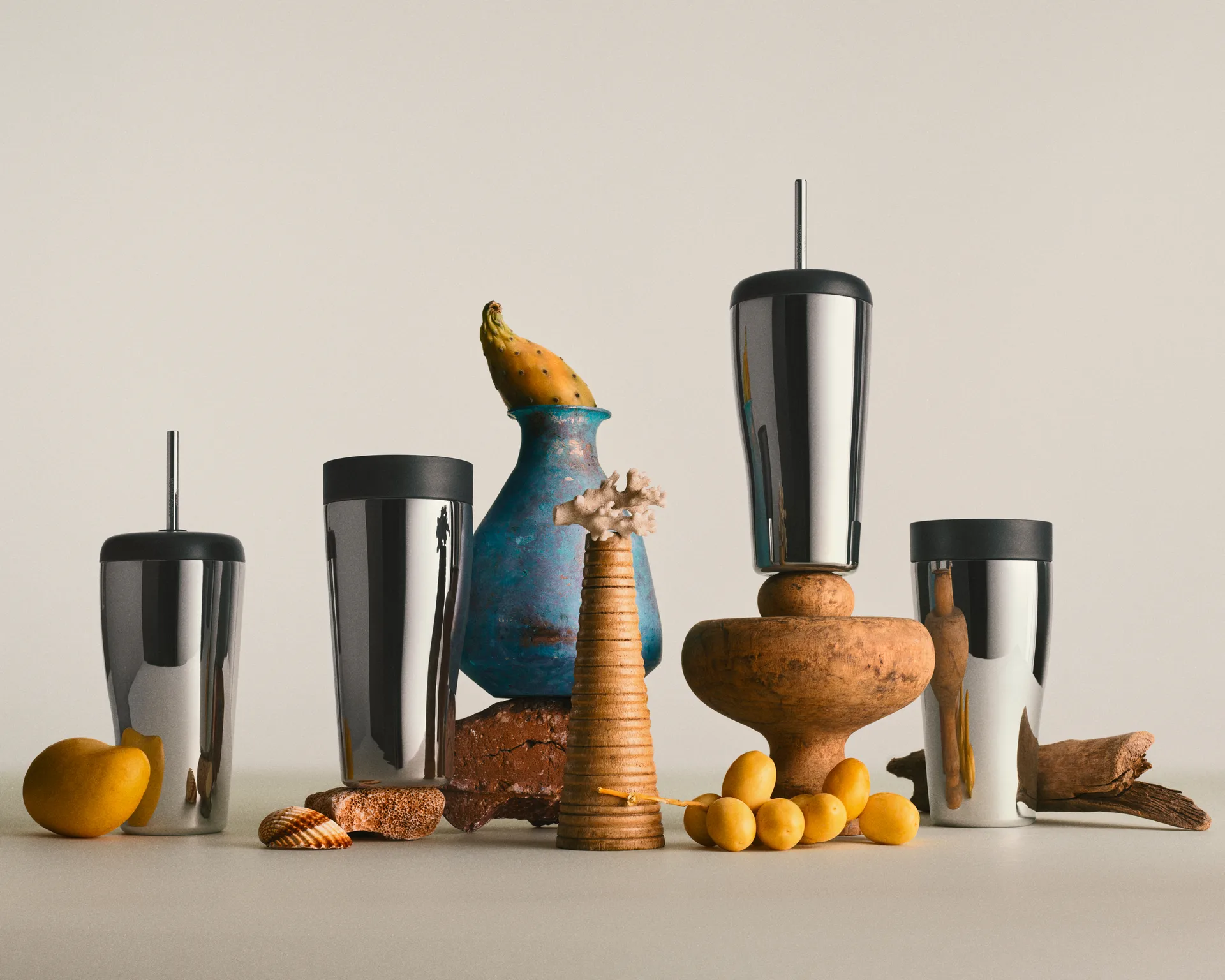 Sky Thermobecher 40 cl, Edelstahl Georg Jensen