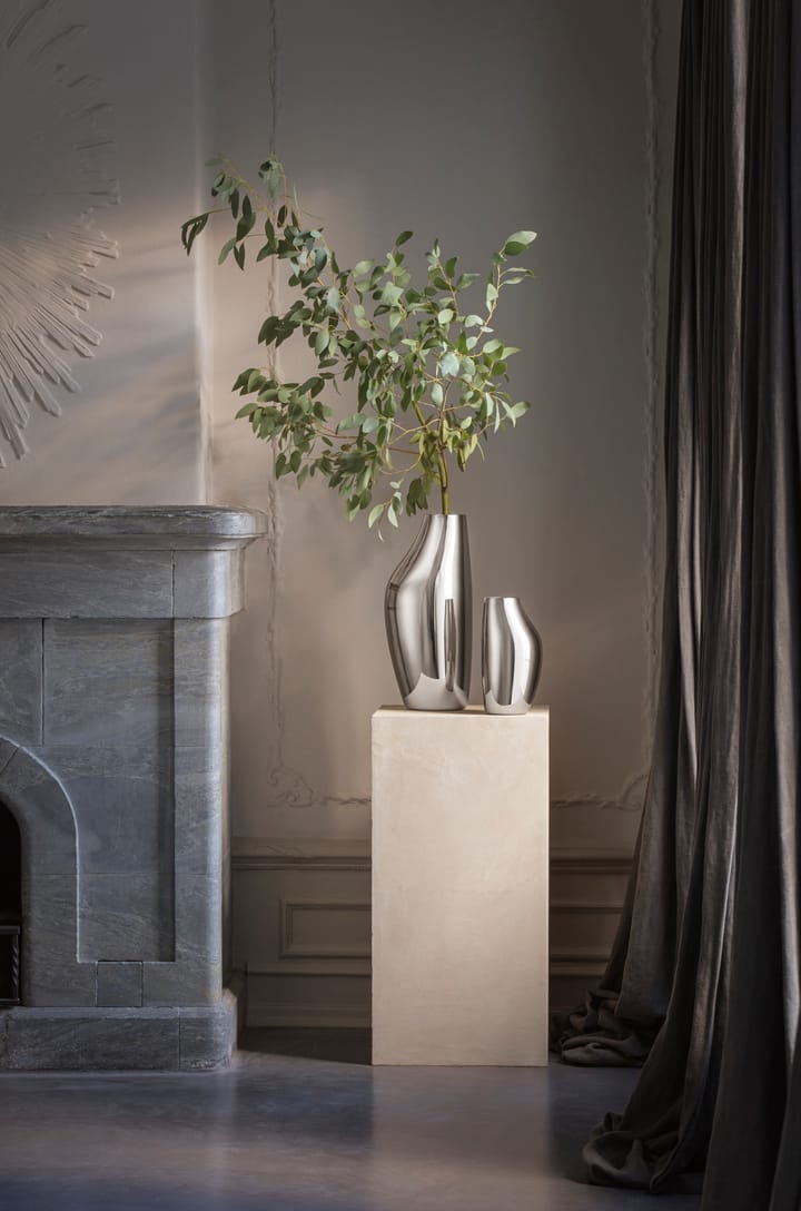 Sky Vase 27cm - Edelstahl - Georg Jensen