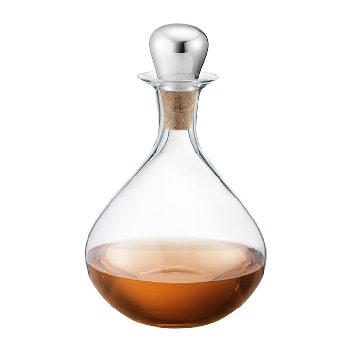 Sky Weinkaraffe mit Korken 145cl - Edelstahl - Georg Jensen