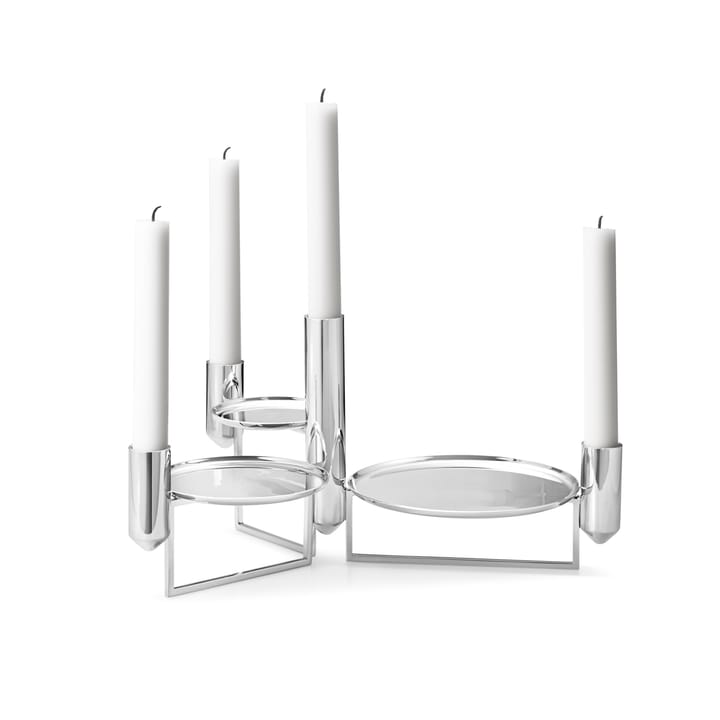 Tunes centerpiece Kerzenhalter - Edelstahl - Georg Jensen