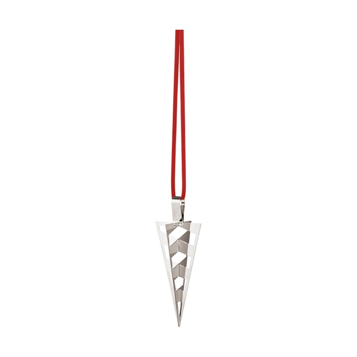 Weihnachtsanhänger Spitze, 2025 - Palladiumbeschichtetes Messing - Georg Jensen