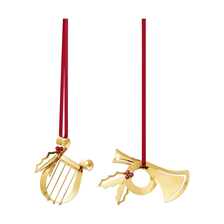 Weihnachtsdeko-Set 2026 - Gold - Georg Jensen