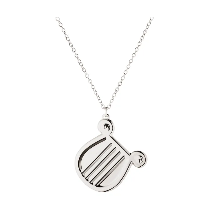 Weihnachtsornament 2026 - Harpa, palladiumbeschichtete Zinklegierung - Georg Jensen