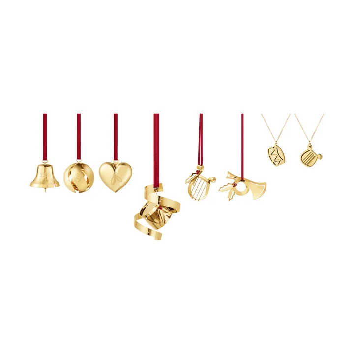 Zier-Set 2026 - Gold, 8-teilig - Georg Jensen