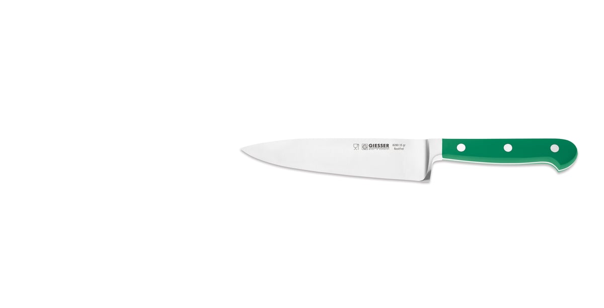 Giesser Geisser Küchenmesser 15 cm Grün