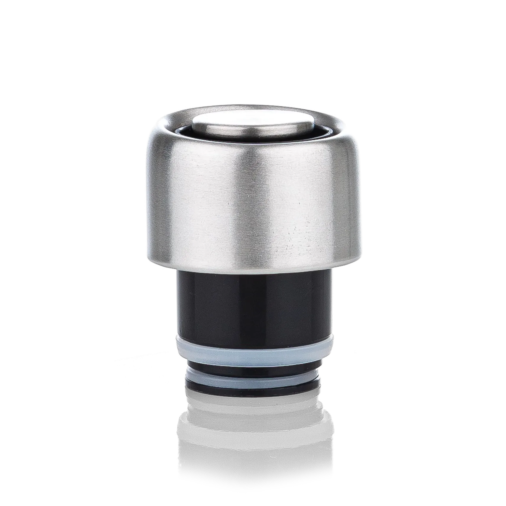 Glacial Sportdeckel für Wasserflasche 280/400 ml, Stainless steel Glacial