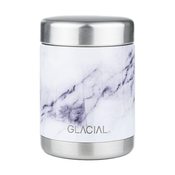 Glacial Thermosbehälter 350 ml - White marble - Glacial