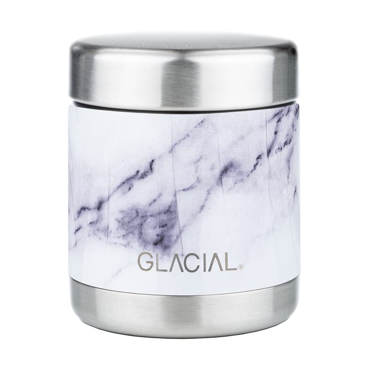 Glacial Thermosbehälter 450 ml - White marble - Glacial