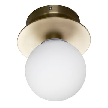 Art Deco IP44 Wandleuchte/Deckenleuchte - Messing gebürstet - Globen Lighting