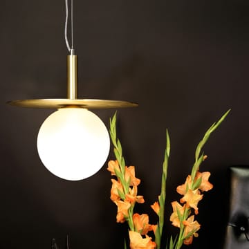 Art Deco Pendelleuchte - Messing-Opalglas - Globen Lighting