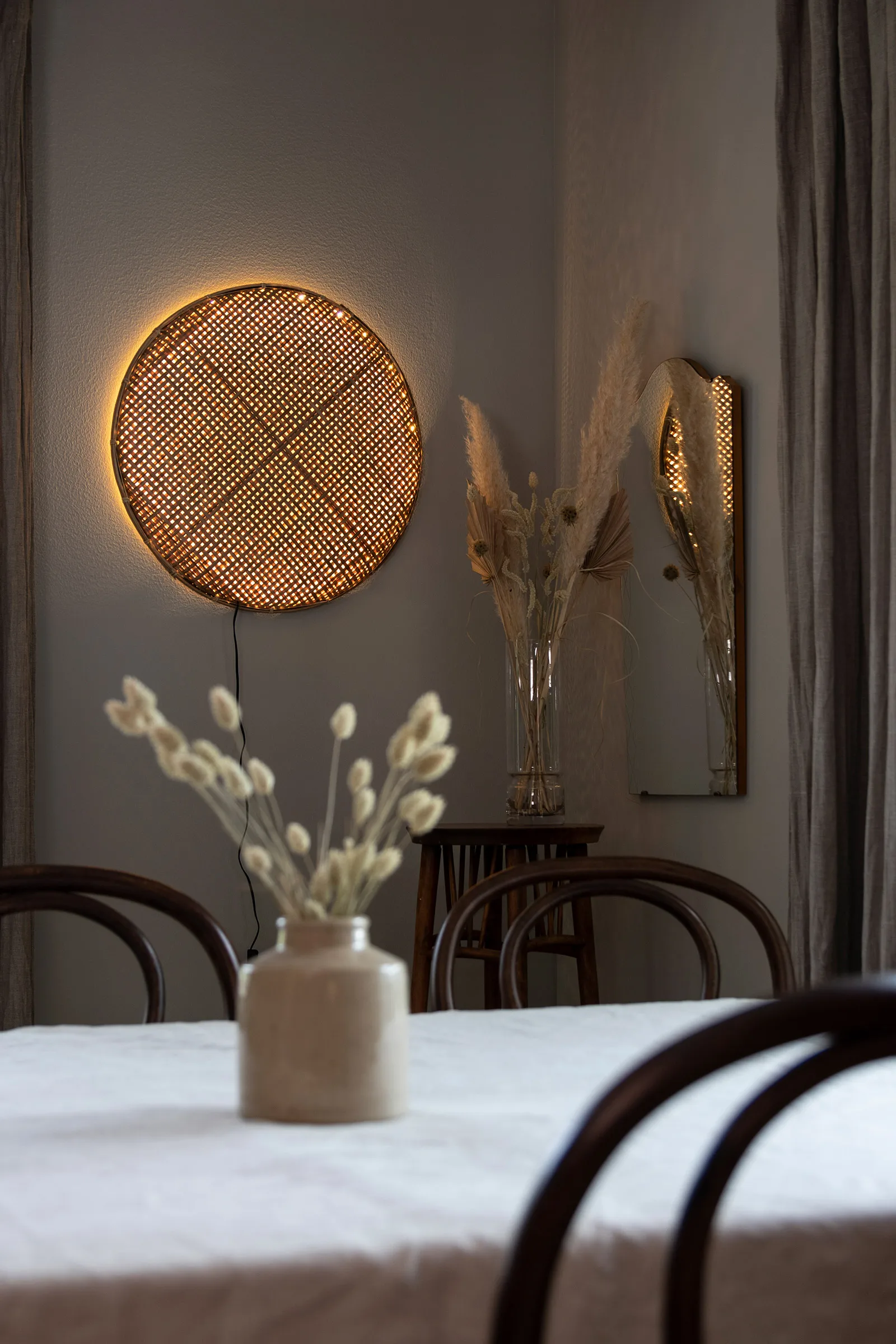 Aruba Wandleuchte Ø50cm, Braun Globen Lighting