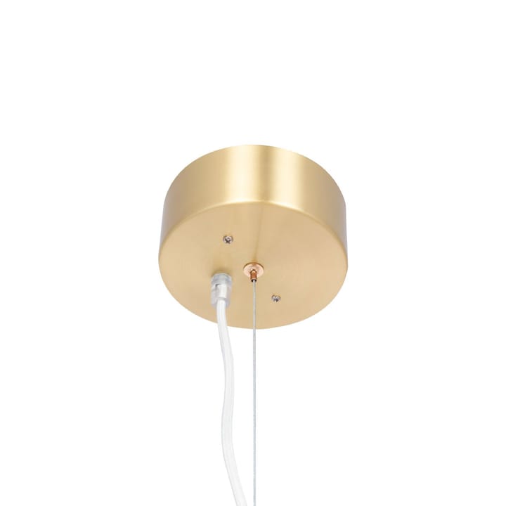 Astrid Pendel - Messing/weiß, 8 Lampen - Globen Lighting