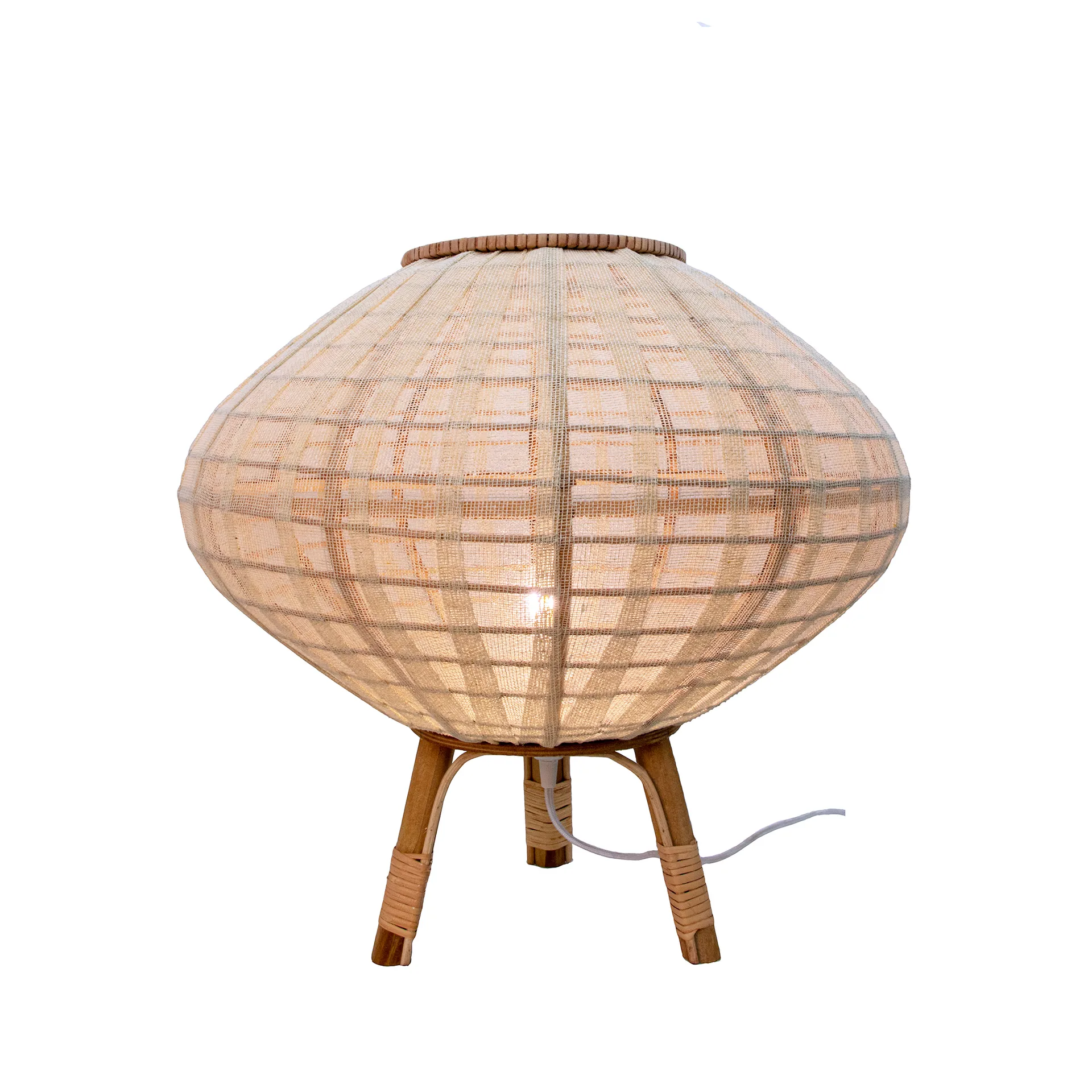 Borneo Stehleuchte Ø50cm, Natur Globen Lighting